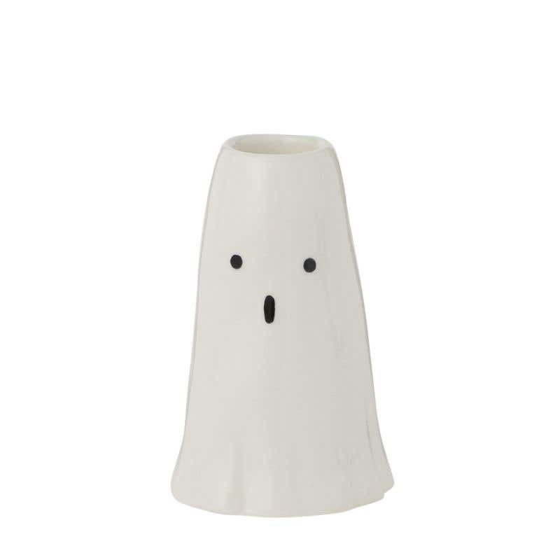 Ceramic Ghost Candle Holder-2 sizes