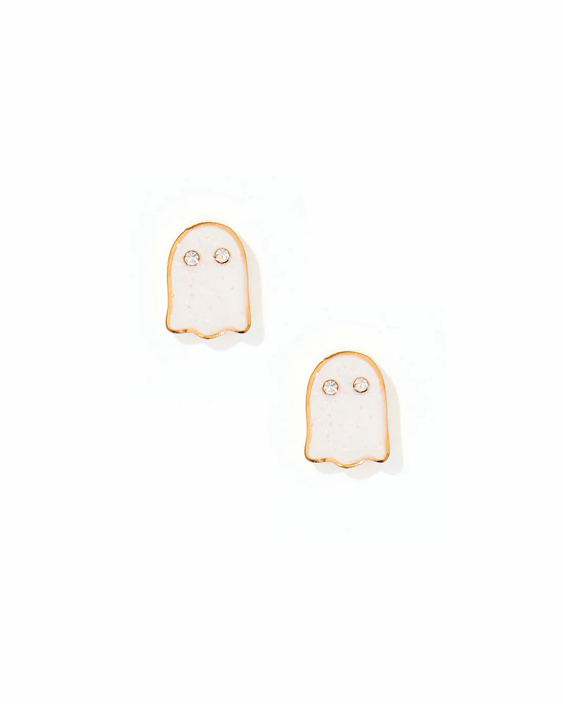Ghost Screwback Stud Earrings