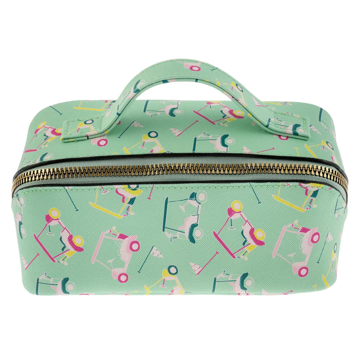 Golf Mini Zip Cosmetic Bags