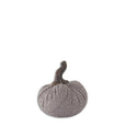 Gray Thin Stripe Fabric Pumpkin