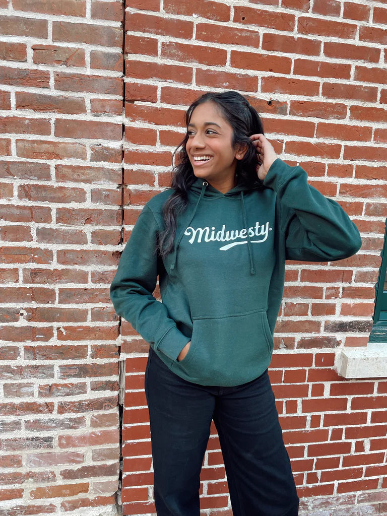 Midwesty Hoodie - Forest Green