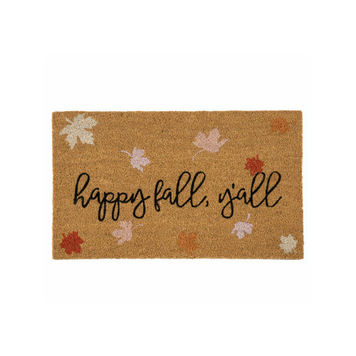 Happy Fall Y'all Doormat