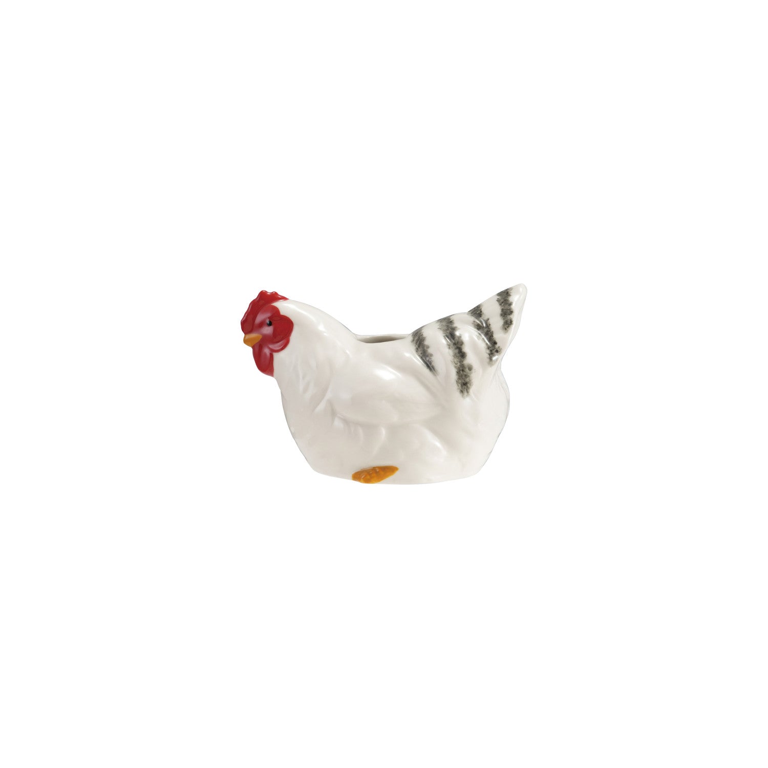 Hand Painted Hen Vase