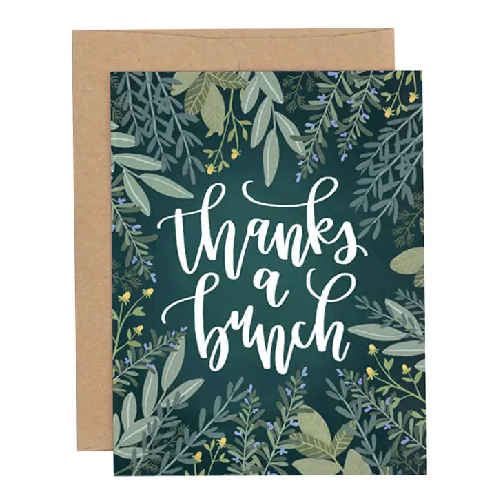 Herb Thank You Greeting Card