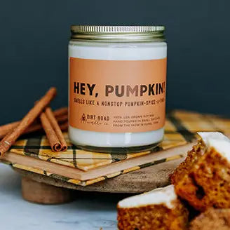 Dirt Road Candle Co Hey, Pumpkin! Candle