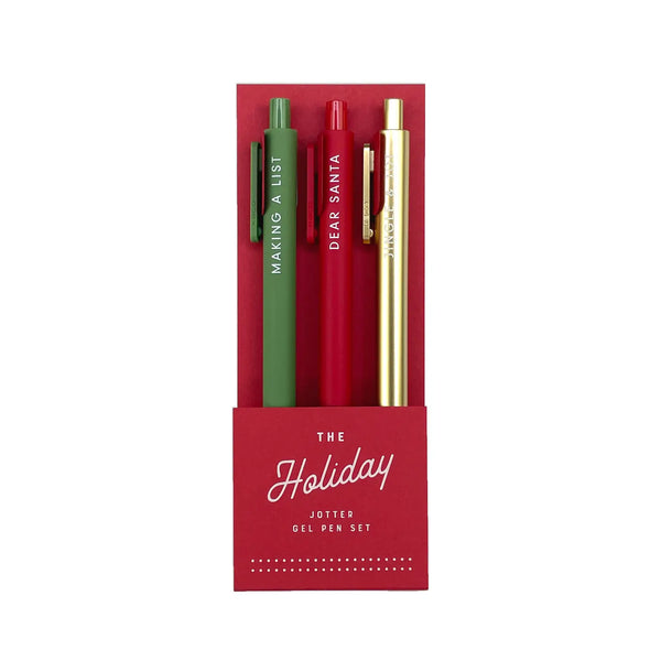 Holiday Jotter Gel Pen Set