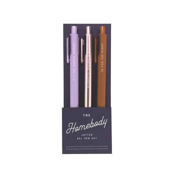 Homebody Jotter Gel Pen : Set of 3