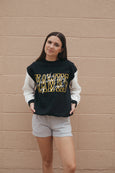 IOWA Oversized Color Block Crew by Gameday Social