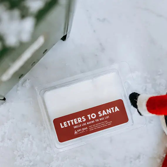 Letters To Santa Wax Melts Dirt Road Candle Co