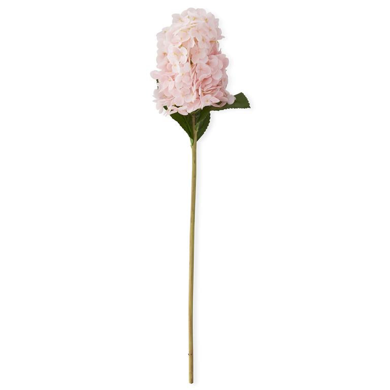 28" Light Pink Hydrangea Stem