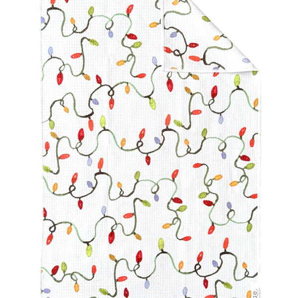 Light Up My Holidays: Double-Sided Hand Towel