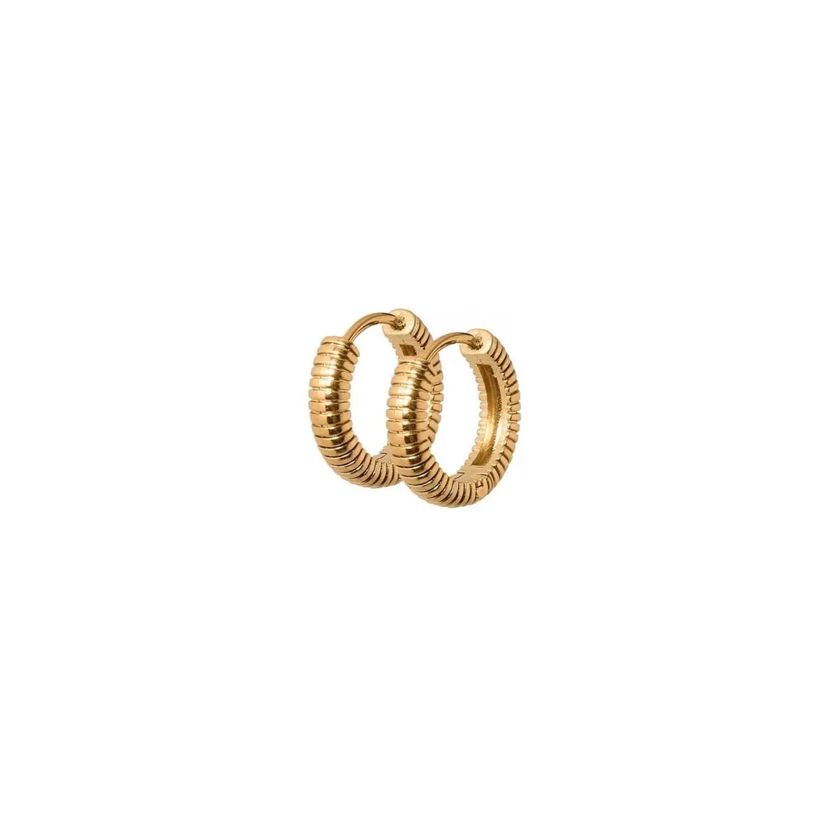 Huggie Earrings - November Gold