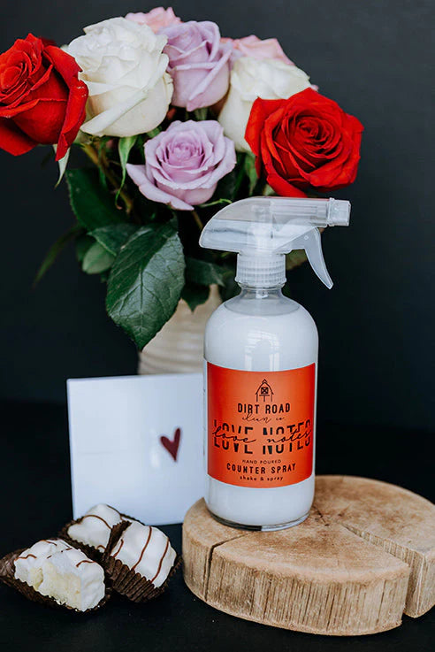 Love Notes Counter Spray from Dirt Road Candle Co