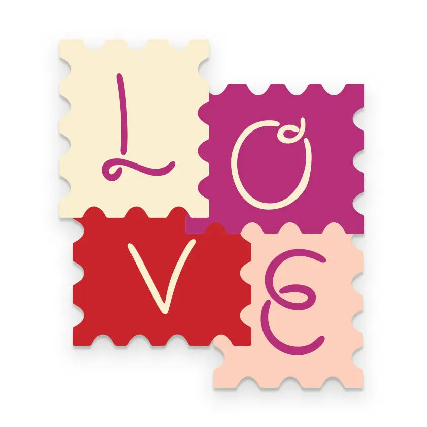 Love Stamp Sticker