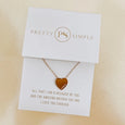 Sweet Heart Gift Necklace - Waterproof