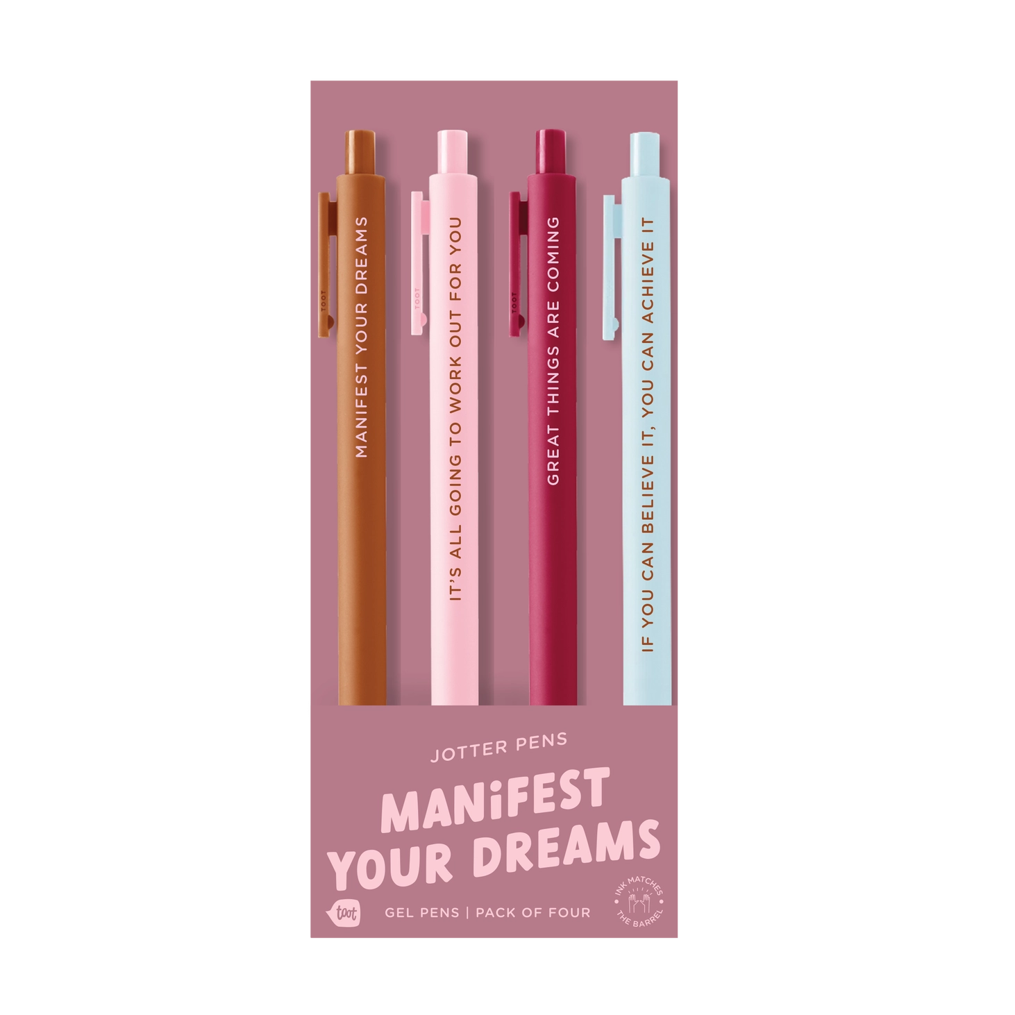 Jotter 4 Pack Gel Pens