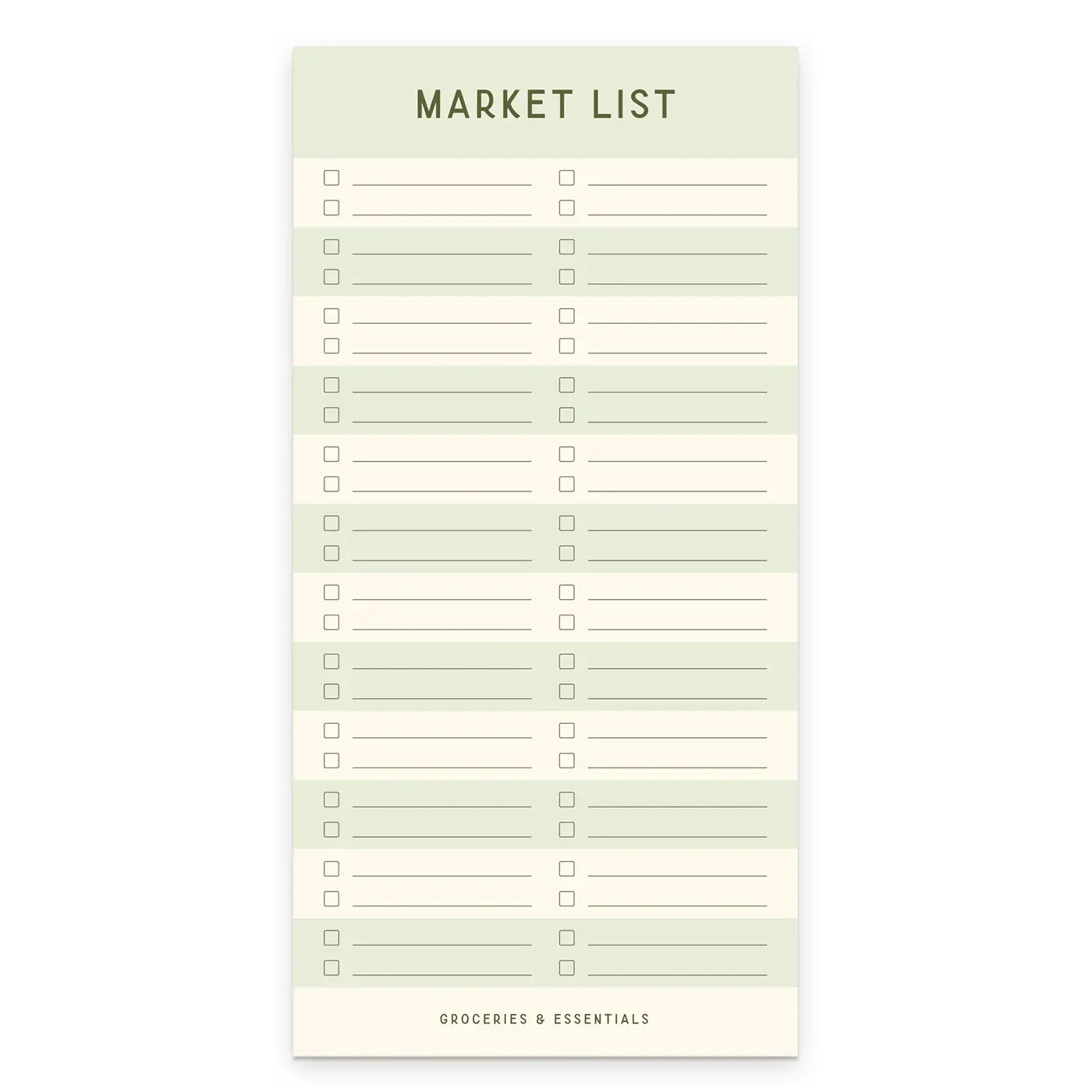 Striped Market List