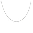 Waterproof Silver Micro Herringbone Necklace