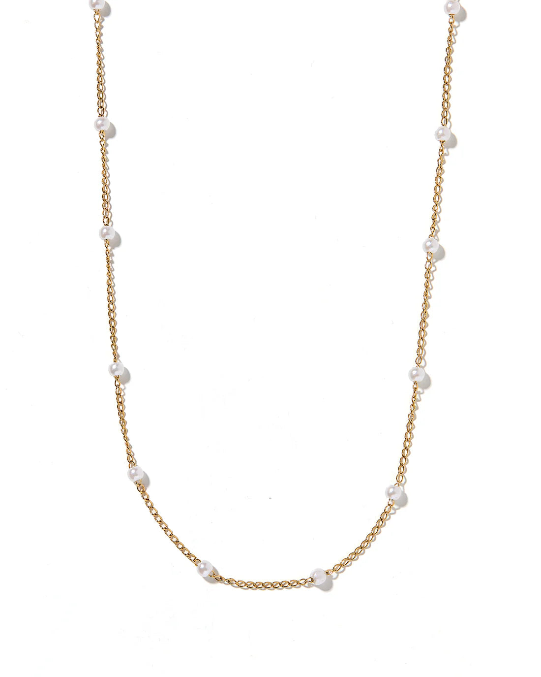 Necklace - Dabney - Pearl