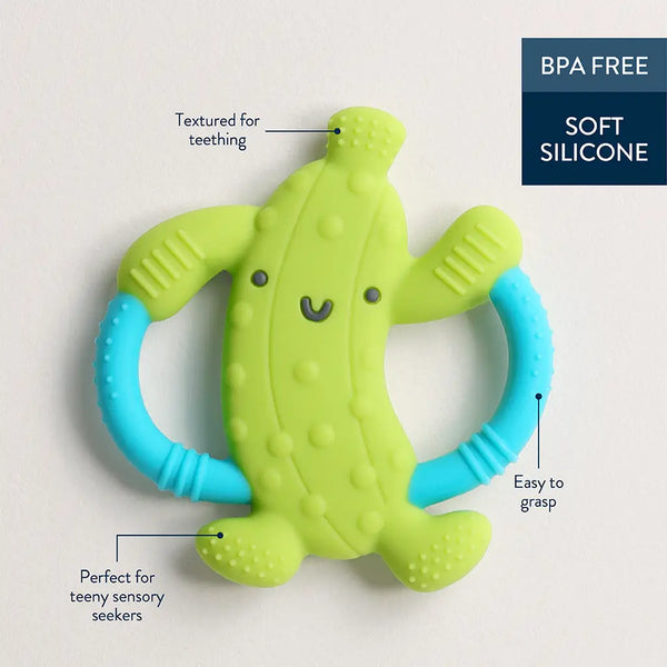 Silicone Handle Teether Pickle