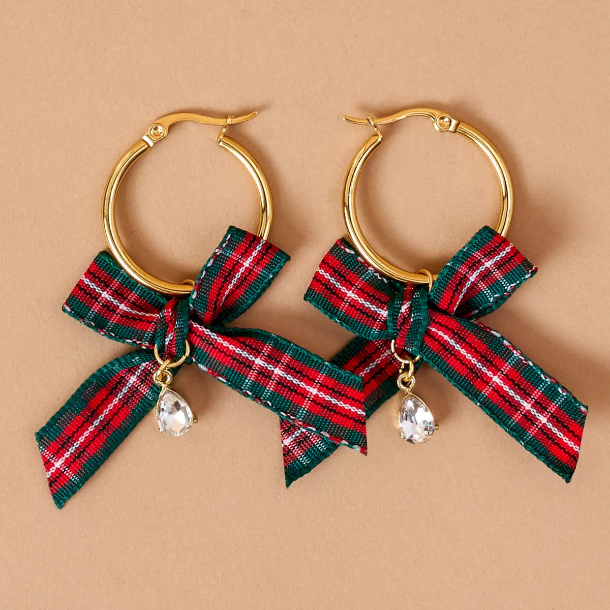 Dressed In Plaid Signature Hoop Earrings