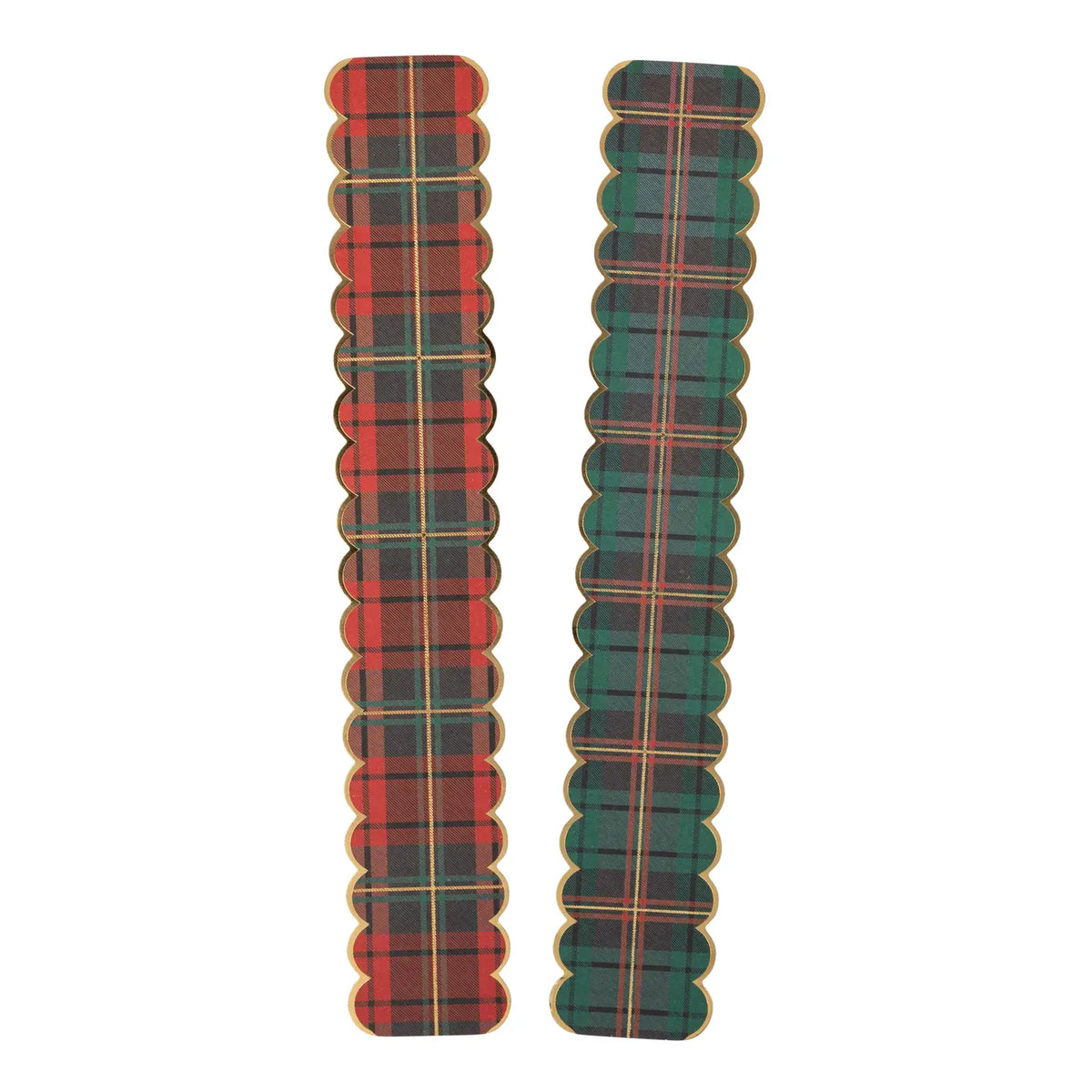 Red and Green Plaid 20ft Christmas Paper Chains