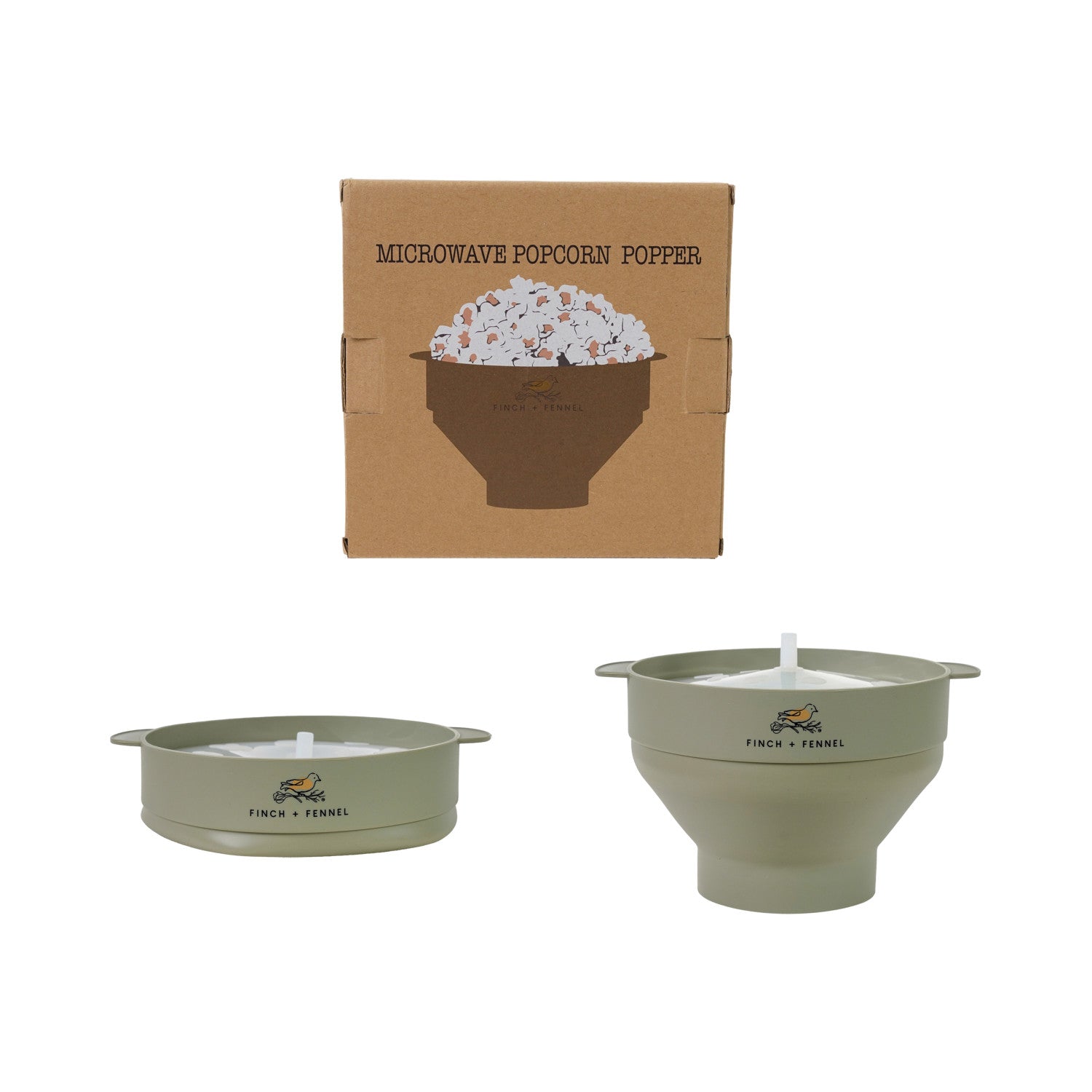 Silicone Microwave Popcorn Popper