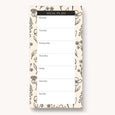 Magnetic Meal Plan Notepad