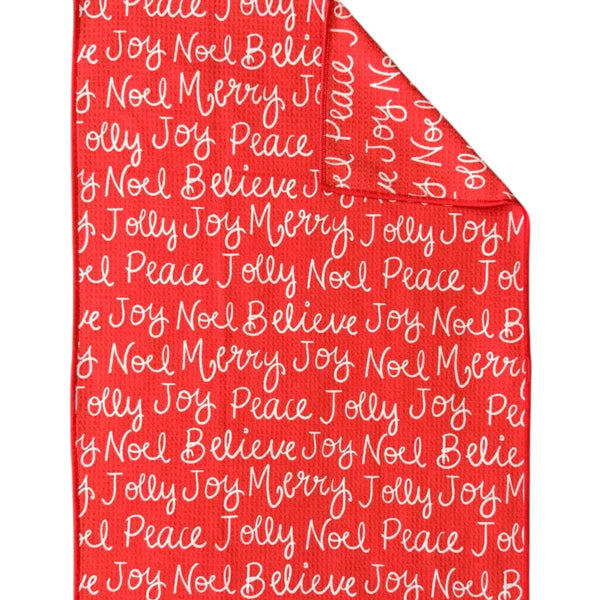 Seasons Greetings: Double-Sided Hand Towel