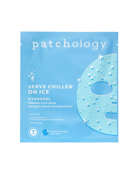 Serve Chilled on Ice Firming Hydrogel Mask- Single