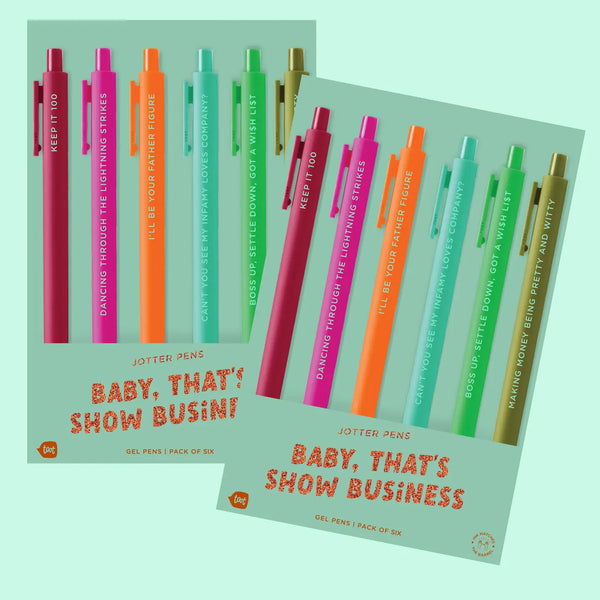 Baby, That's Show Business Jotter Pen Set