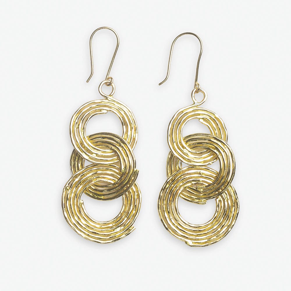 Sloane Brass Earring