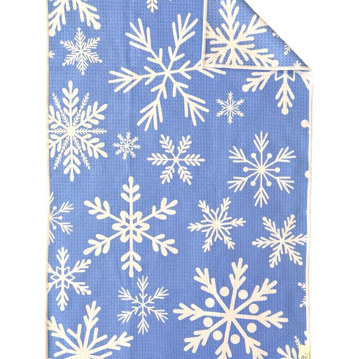 Snowfall: Double-Sided Hand Towel