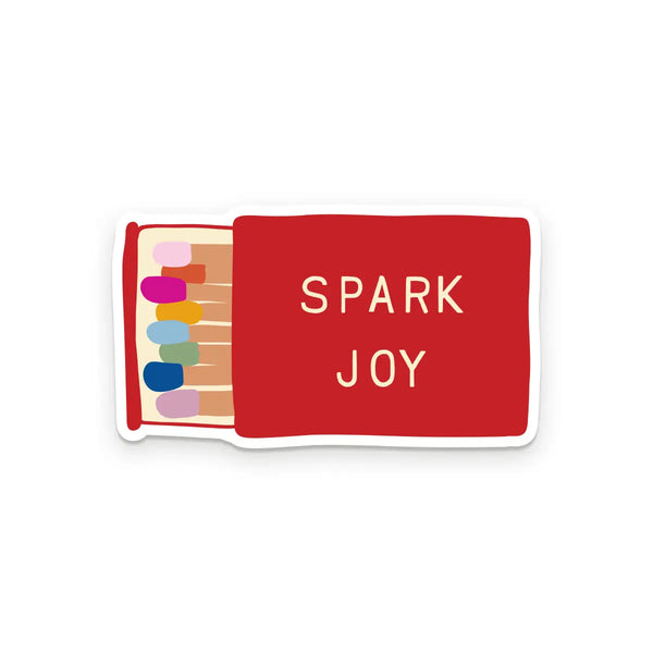 Spark Joy Vinyl Sticker