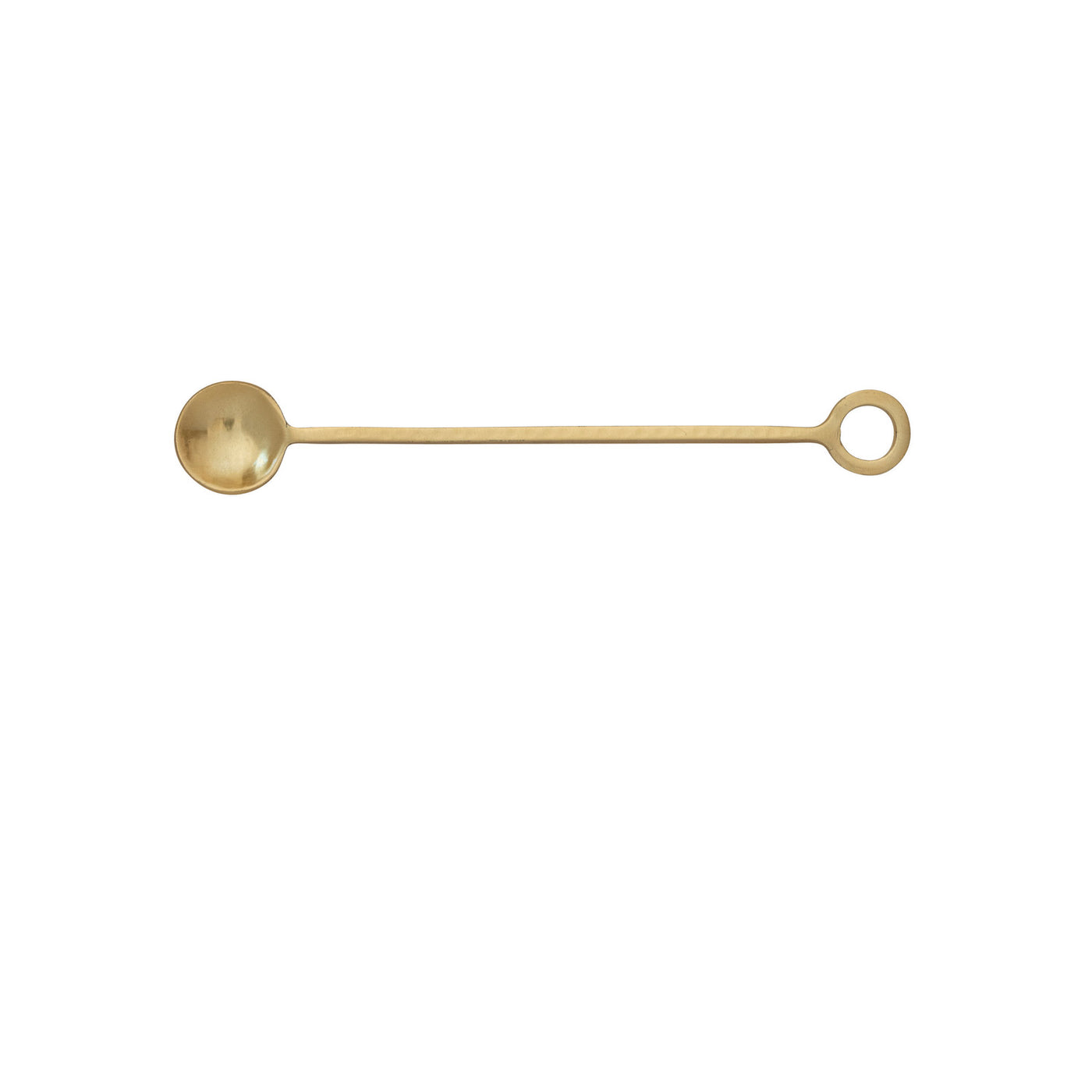 Stainless Steel Cocktail Spoon- Gold