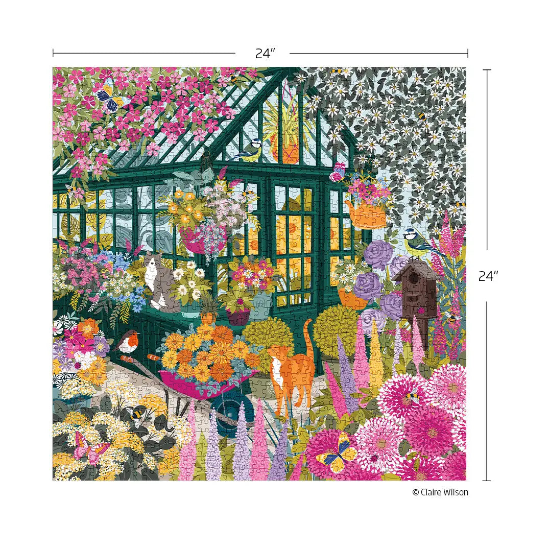 Spring Greenhouse 1000 Piece Puzzle
