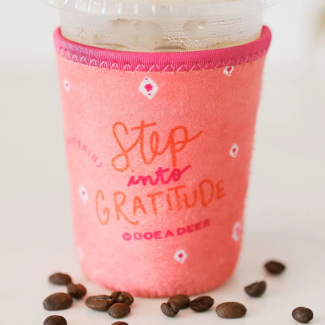 Step Into Gratitude Drink Sleeve