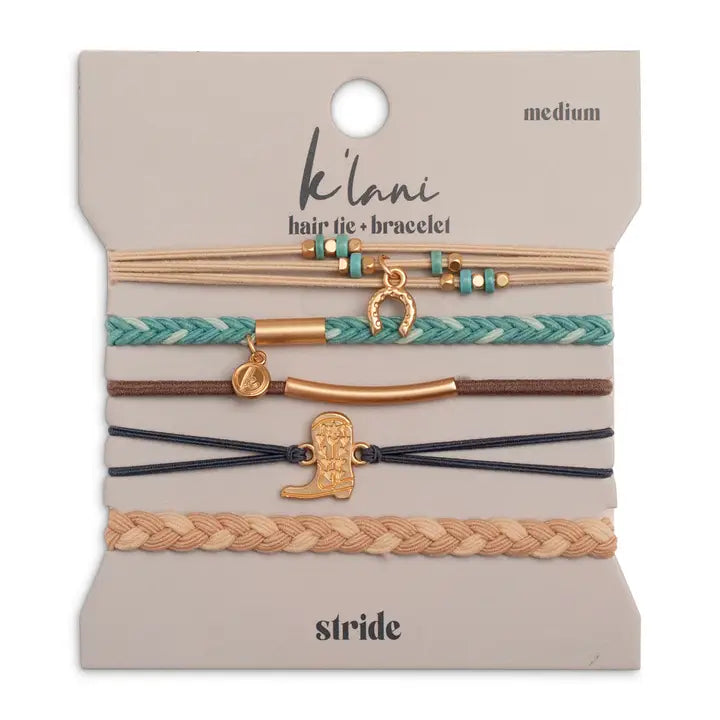 Stride Hair Tie + Bracelet K'lani