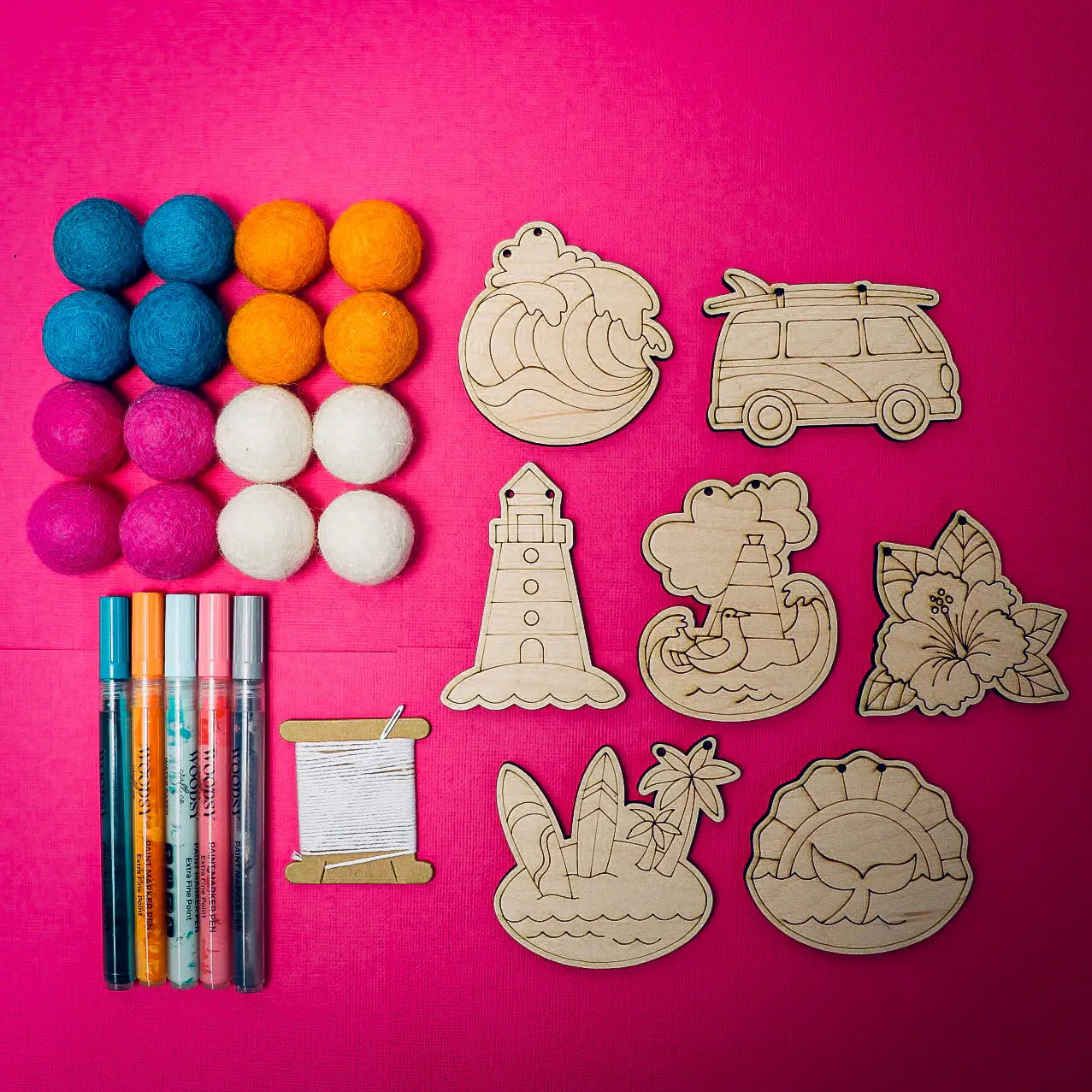 DIY Craft Kit - Surf Garland