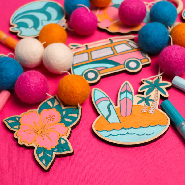 DIY Craft Kit - Surf Garland