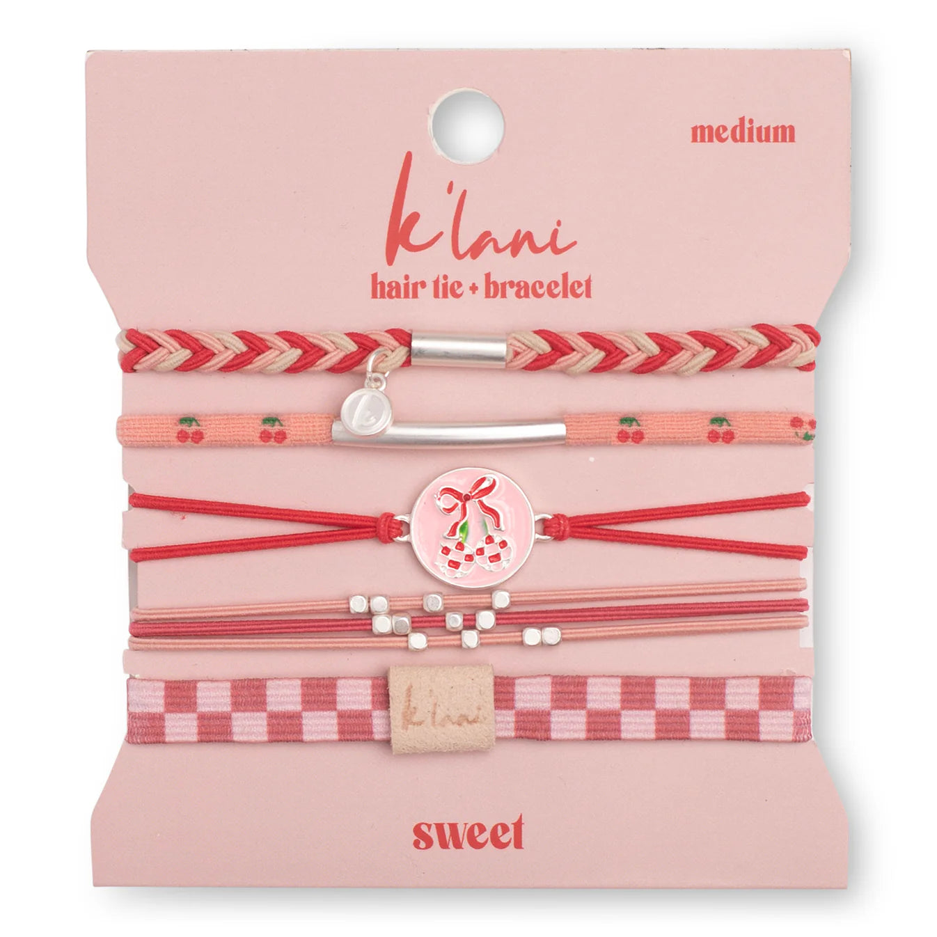 K'Lani Hair Tie Bracelet- Sweet