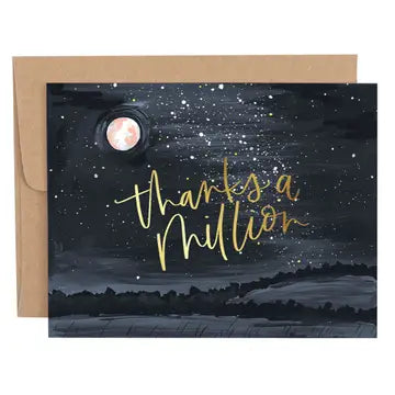 Thanks a Million Greeting Card