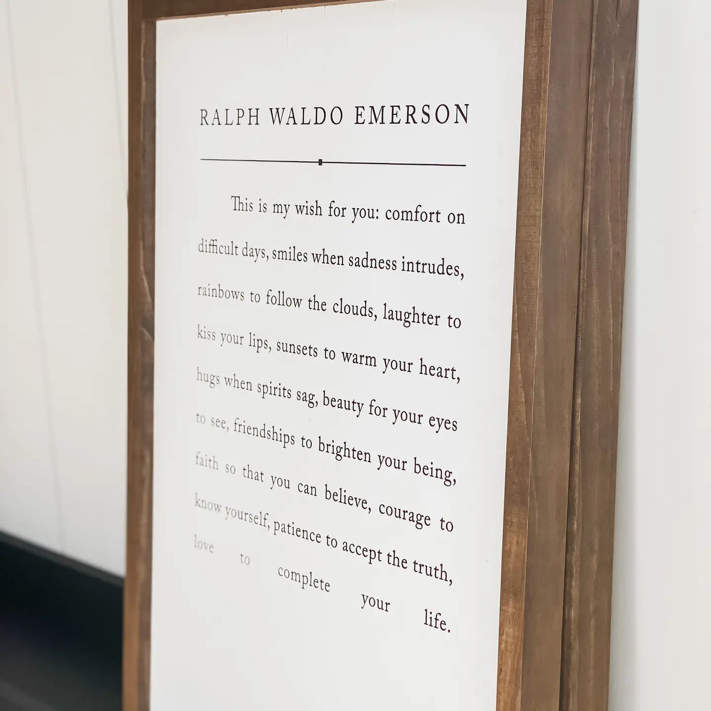 This Is My Wish For You Framed Print- 8x12