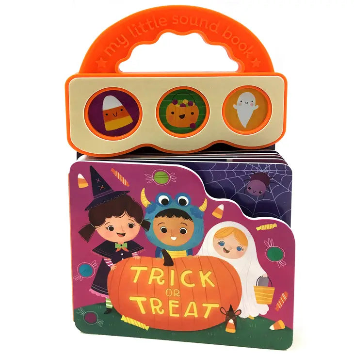 Trick or Treat Book Push Button