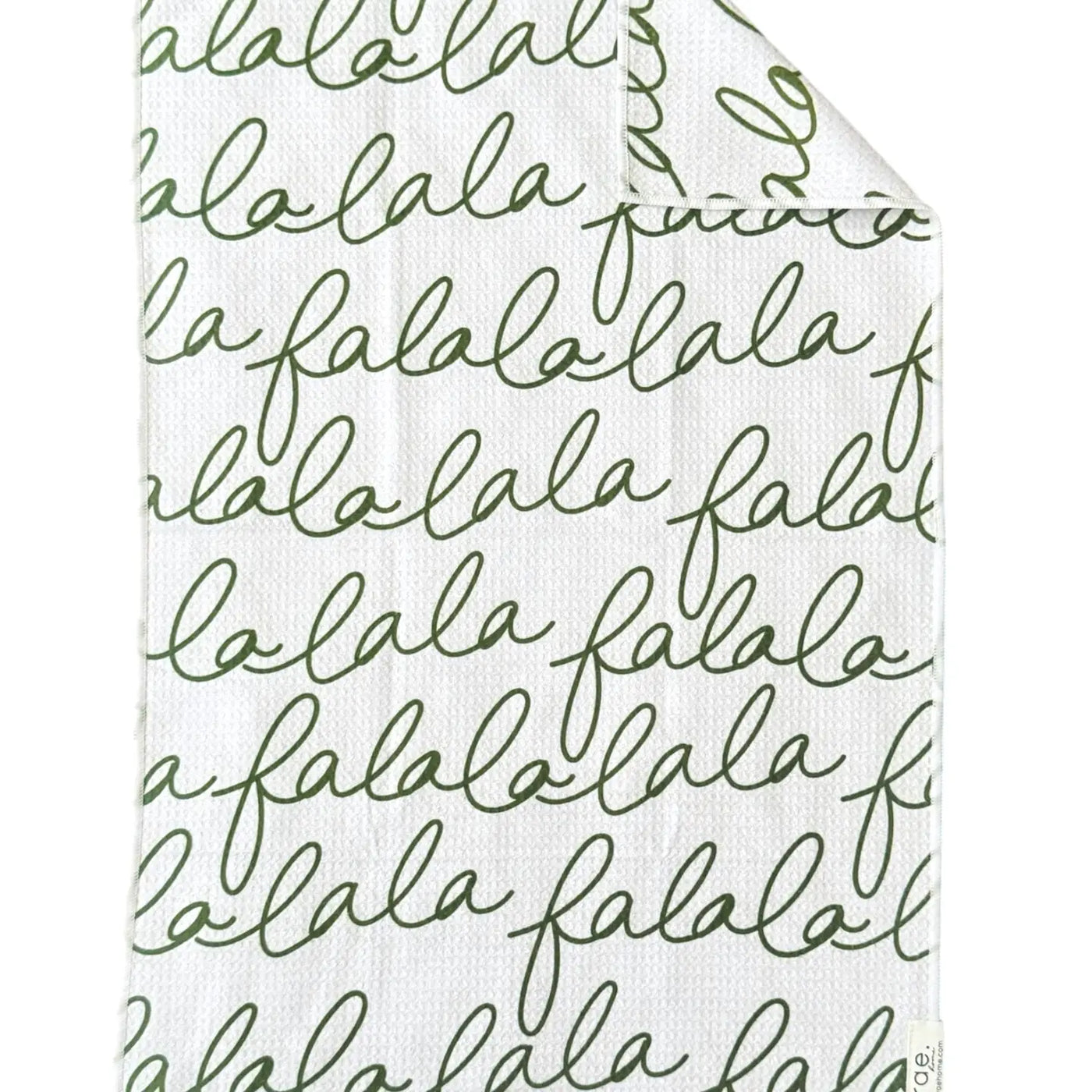 Tis' the Season To Be Jolly: Double-Sided Hand Towel
