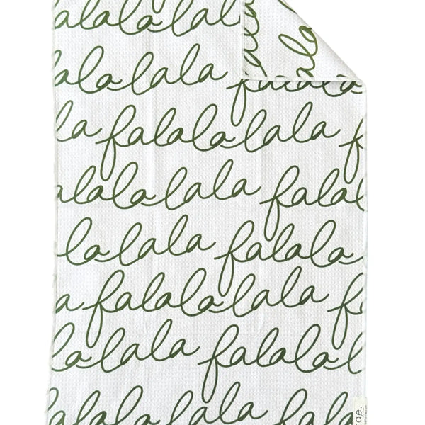 Tis' the Season To Be Jolly: Double-Sided Hand Towel