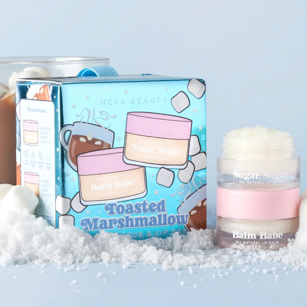 Toasted Marshmallow Lip Scrub + Balm Set