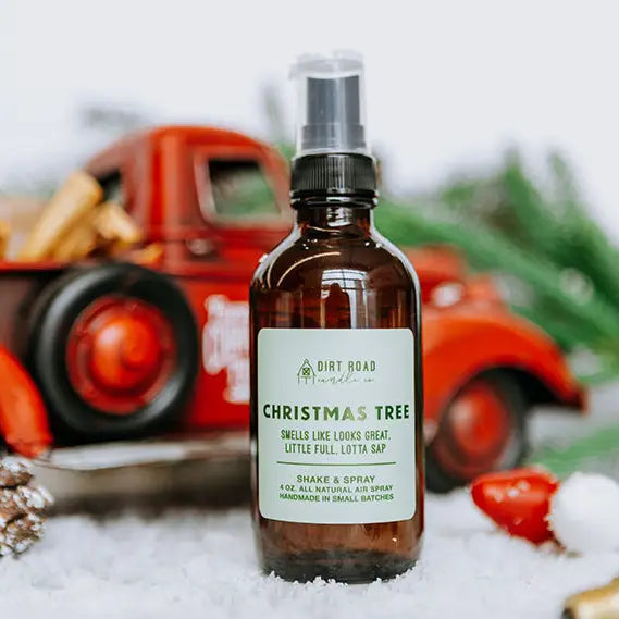 Christmas Tree Air + Room Spray Dirt Road Candle Co