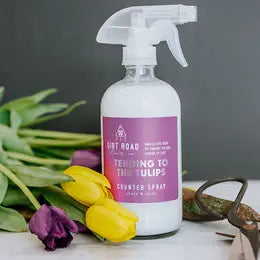 Dirt Road Candle Co| Tending To The Tulips Counter Spray