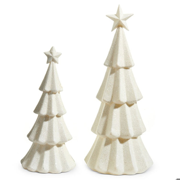 White Glitter Tree